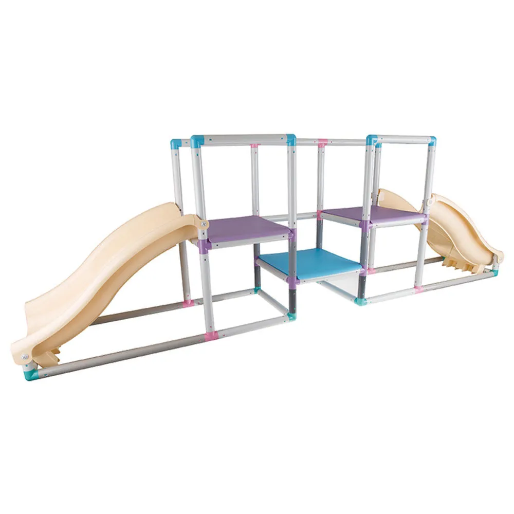 My Play Gym Double Slides: Pastel