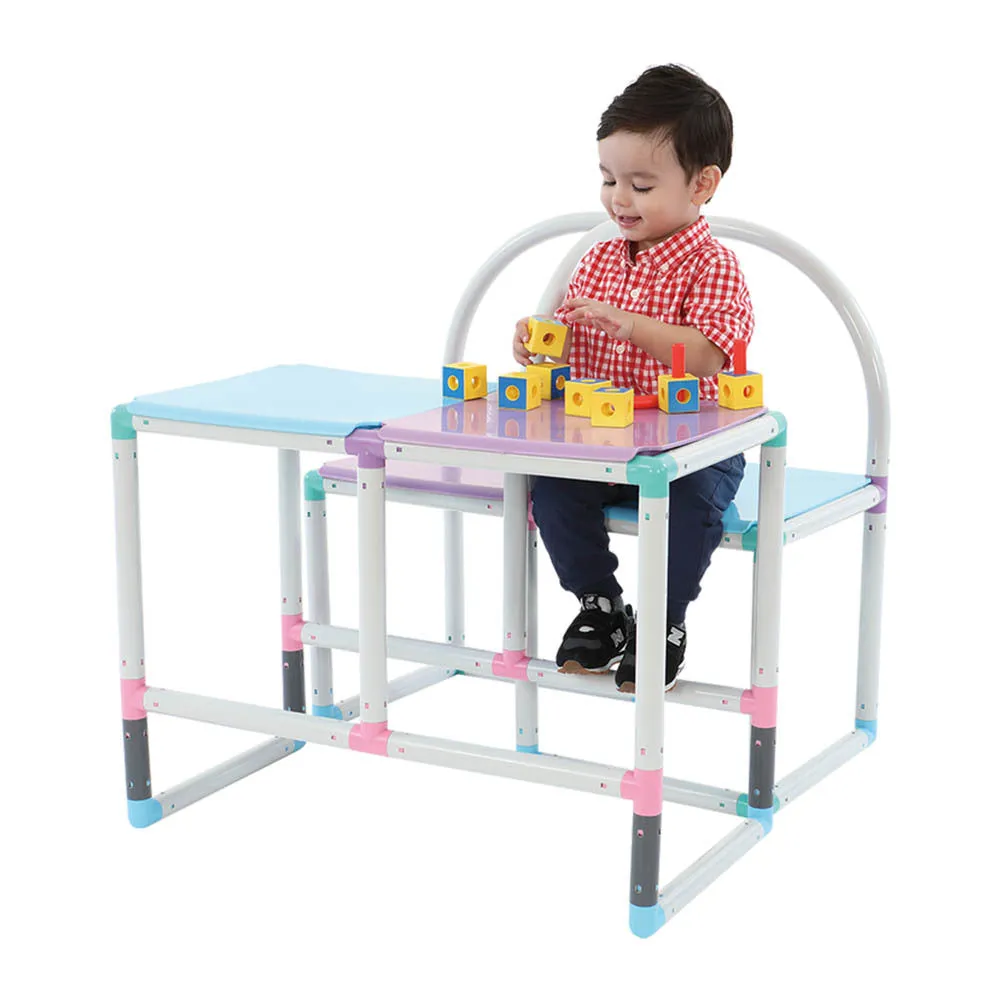 My Play Gym Double Slides: Pastel