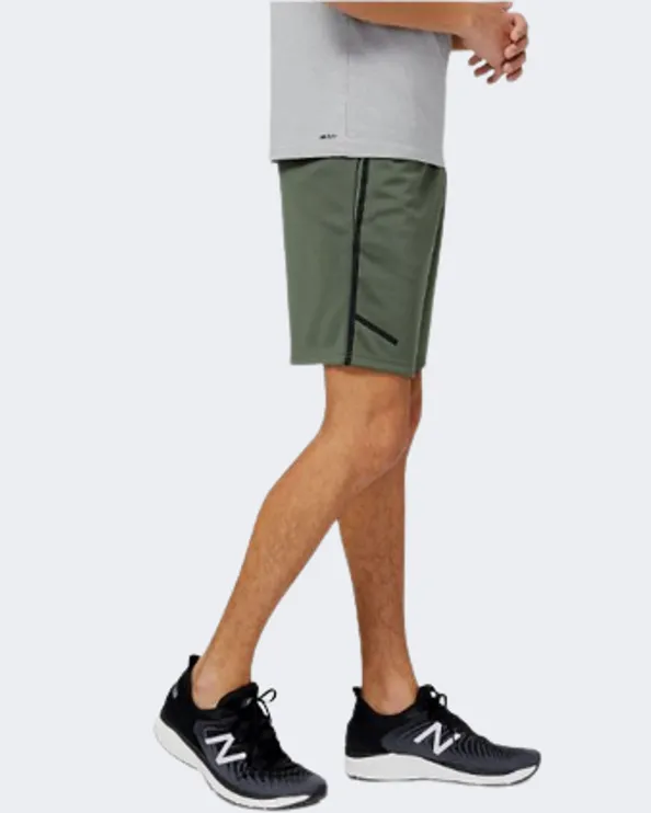 New Balance Tenacity Men Training Short Olive Green Ms23127-Do