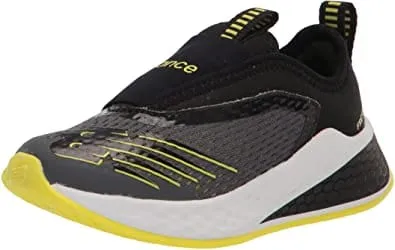 New Balance YTFSTGY2 slip-on - Grey/black/lime green