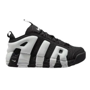 Nike Men's Air More Uptempo Low Shoes - Black / Metallic Silver / Photon Dust