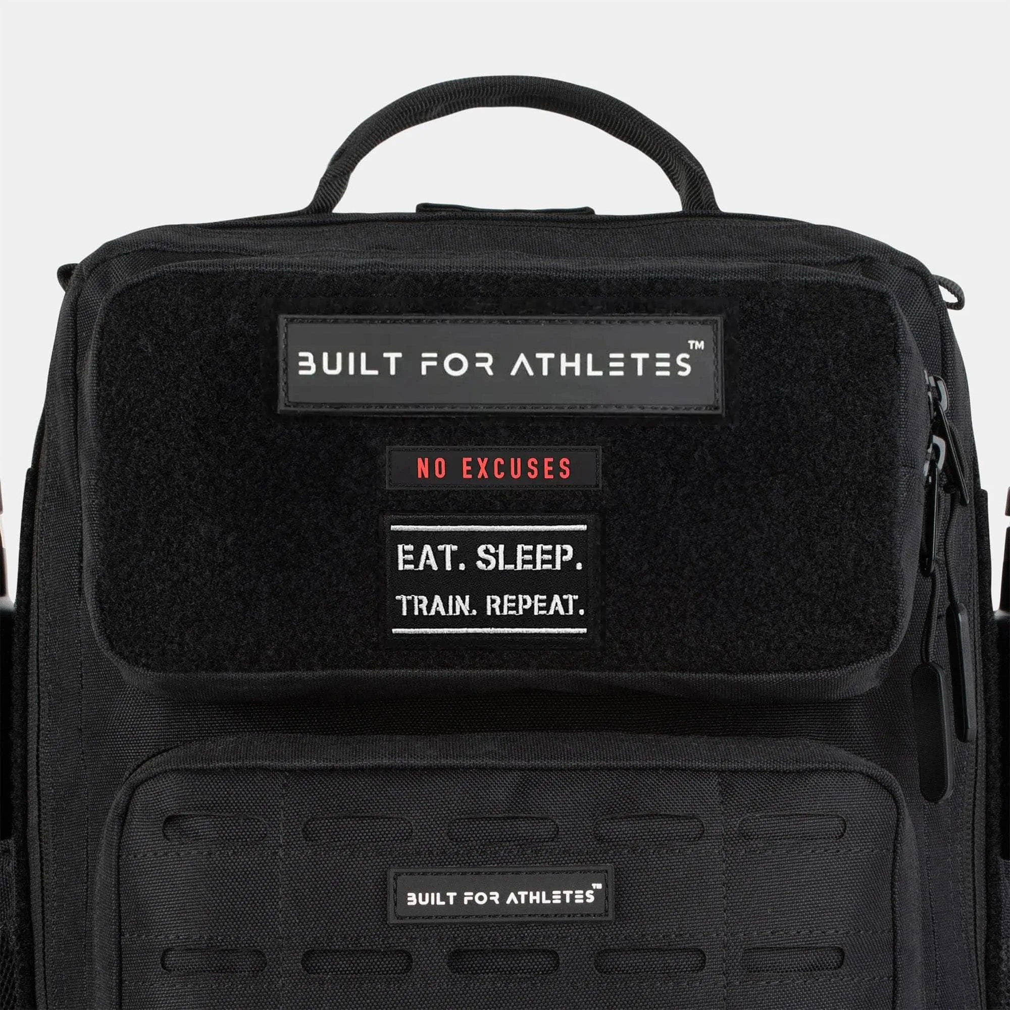 No Excuses & Eat Sleep Train Repeat Patch Bundle