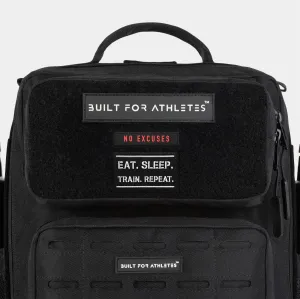 No Excuses & Eat Sleep Train Repeat Patch Bundle