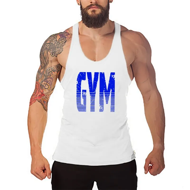 Nsqured "FlexFit Pro" Men's Fitness Cotton Tank Top
