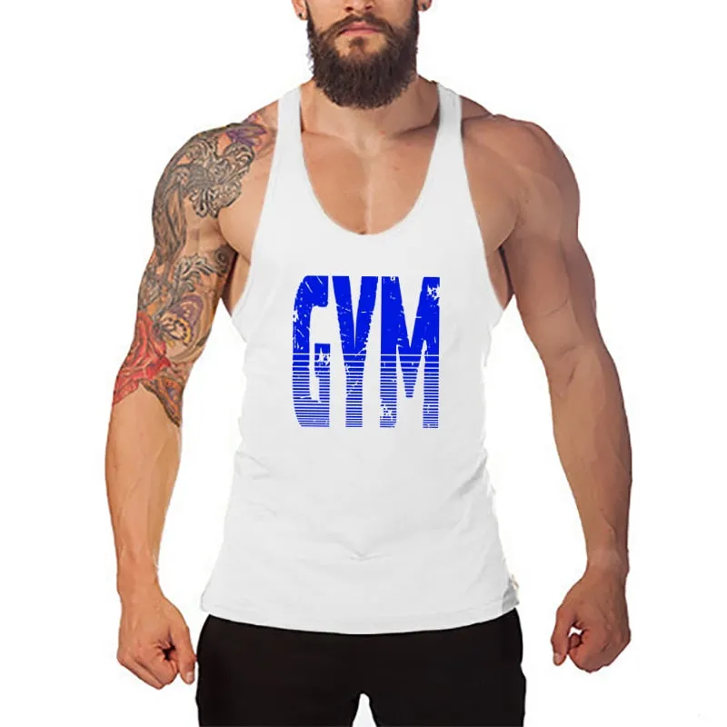 Nsqured "FlexFit Pro" Men's Fitness Cotton Tank Top