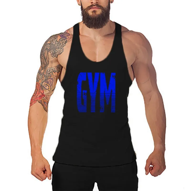 Nsqured "FlexFit Pro" Men's Fitness Cotton Tank Top