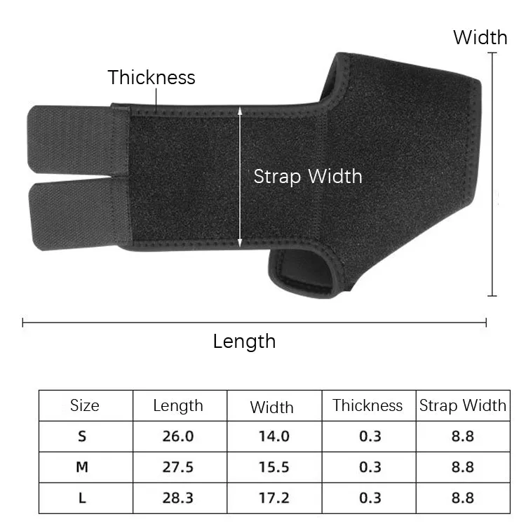 Outdoor Sports Anti-Strained Fixed Rehabilitation Ankle Support, Size: L Left
