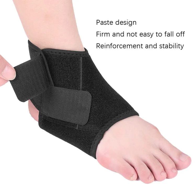 Outdoor Sports Anti-Strained Fixed Rehabilitation Ankle Support, Size: L Left