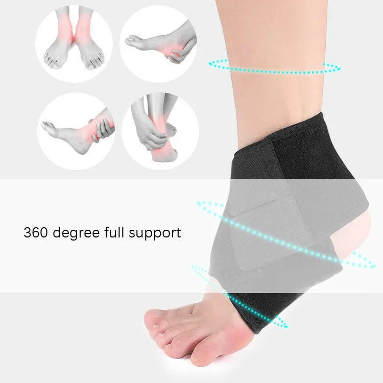 Outdoor Sports Anti-Strained Fixed Rehabilitation Ankle Support, Size: L Left