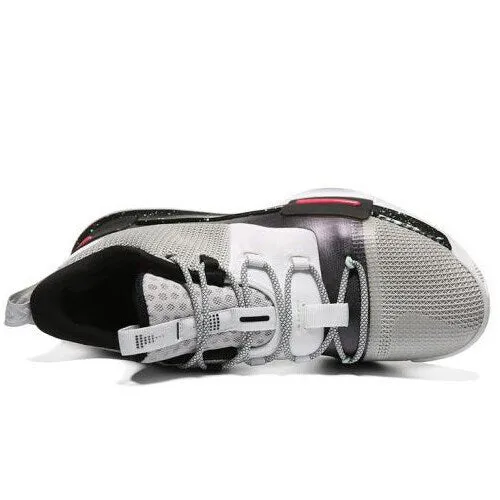 PEAK Flash Lou Williams Basketball Shoes Men Sport Sneaker Grey E94455A