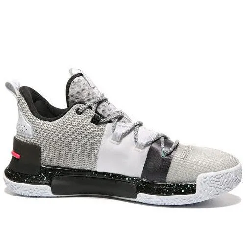 PEAK Flash Lou Williams Basketball Shoes Men Sport Sneaker Grey E94455A