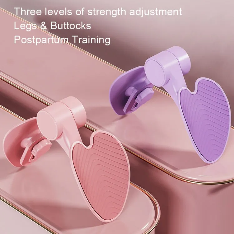 Pelvic Muscle Training Device Beautiful Leg Training Device, Color: Pink