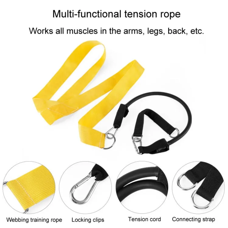 PGM HL014 Golf Swing Turn Training Belt Exercise Physical Fitness Rally Rope(Red)