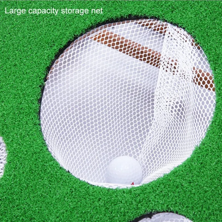 PGM TL036 3m Golf Multifunction Practice Device Chipping / Putting Practice Portable Solid Wood Training Net