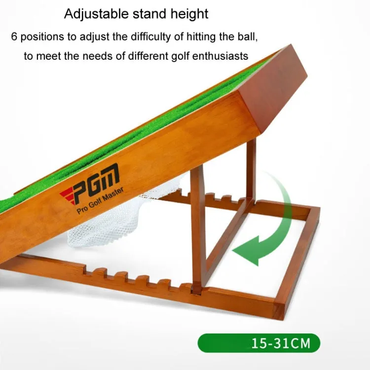 PGM TL036 3m Golf Multifunction Practice Device Chipping / Putting Practice Portable Solid Wood Training Net