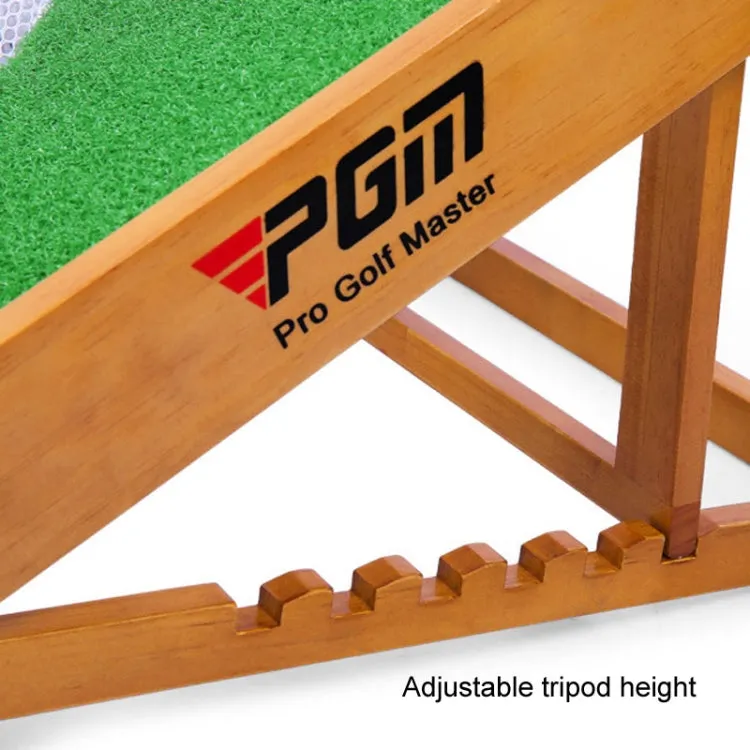PGM TL036 3m Golf Multifunction Practice Device Chipping / Putting Practice Portable Solid Wood Training Net