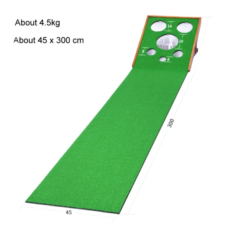 PGM TL036 3m Golf Multifunction Practice Device Chipping / Putting Practice Portable Solid Wood Training Net