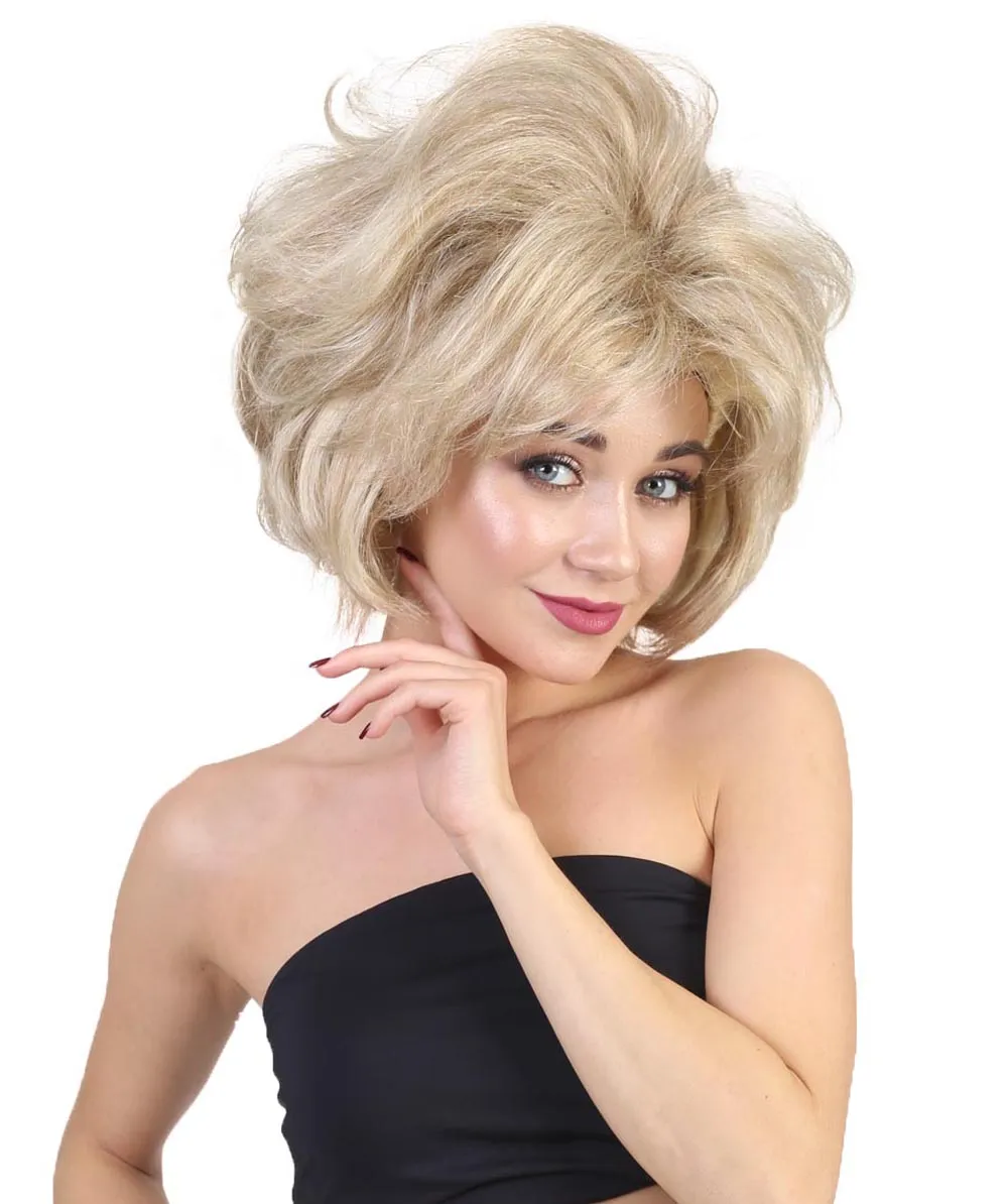 Politician Womens Wig | Blond Political Wigs | Premium Breathable Capless Cap