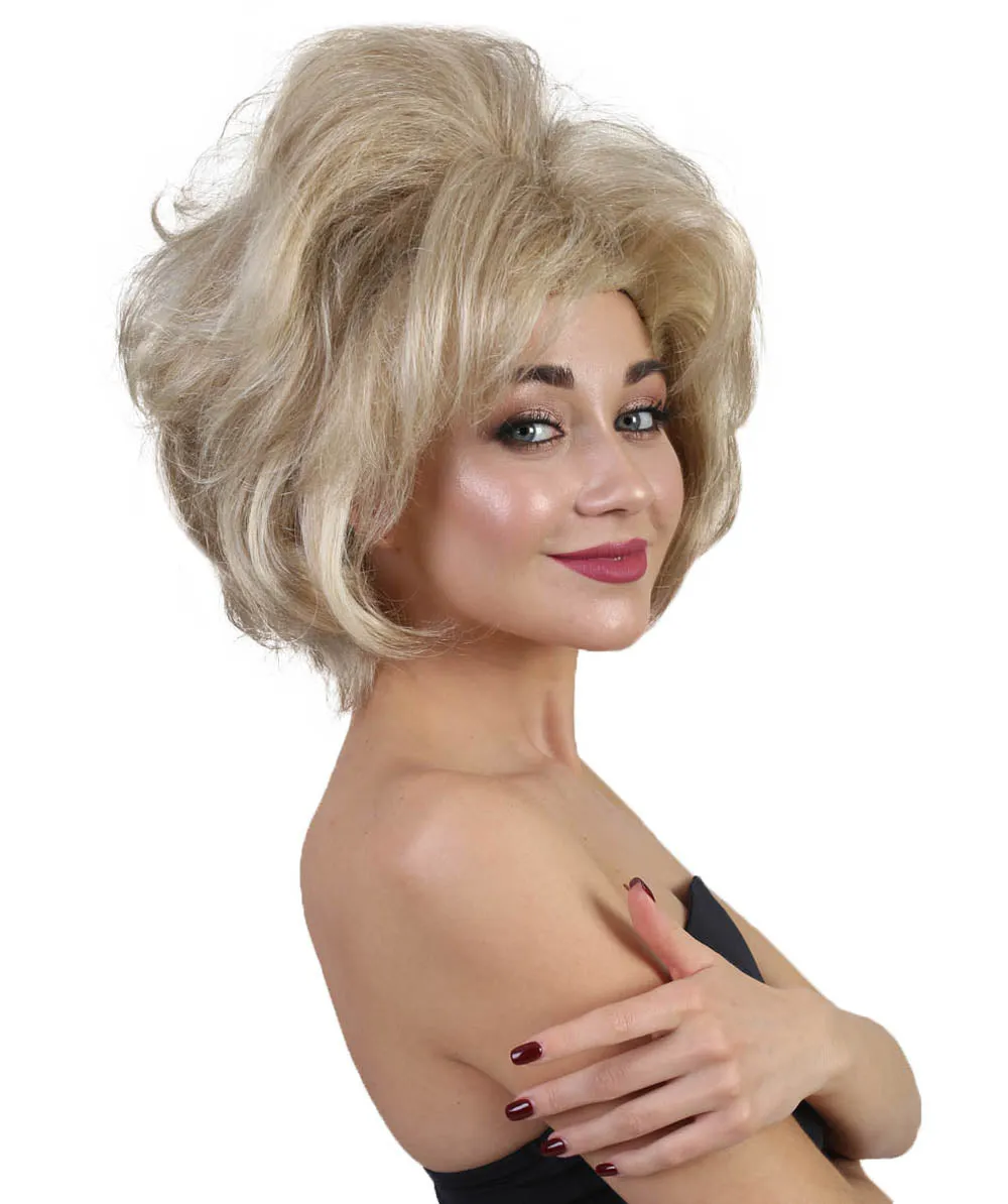 Politician Womens Wig | Blond Political Wigs | Premium Breathable Capless Cap