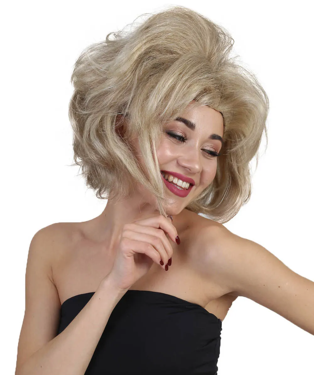Politician Womens Wig | Blond Political Wigs | Premium Breathable Capless Cap