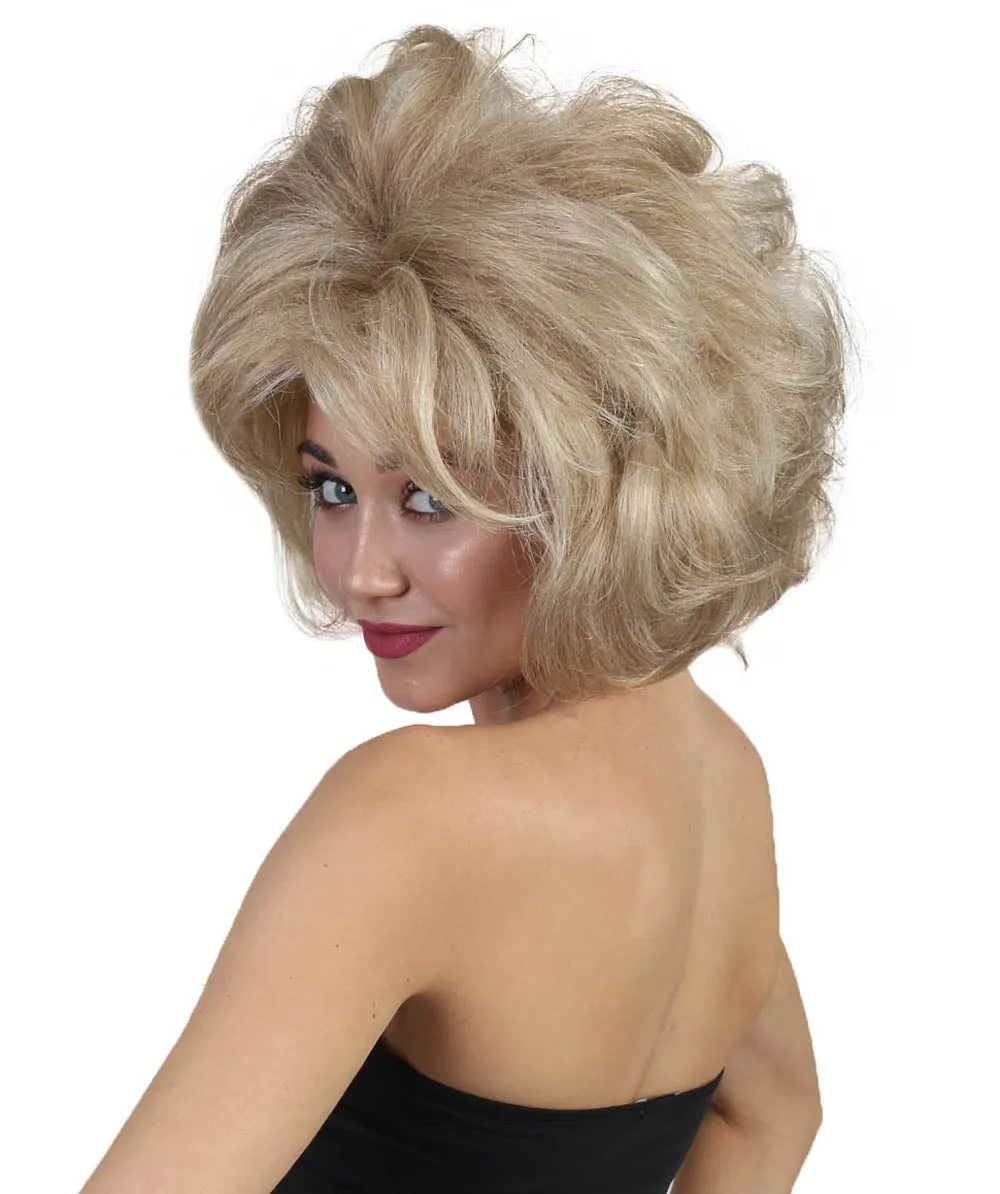 Politician Womens Wig | Blond Political Wigs | Premium Breathable Capless Cap