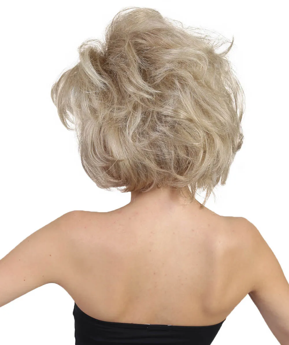 Politician Womens Wig | Blond Political Wigs | Premium Breathable Capless Cap