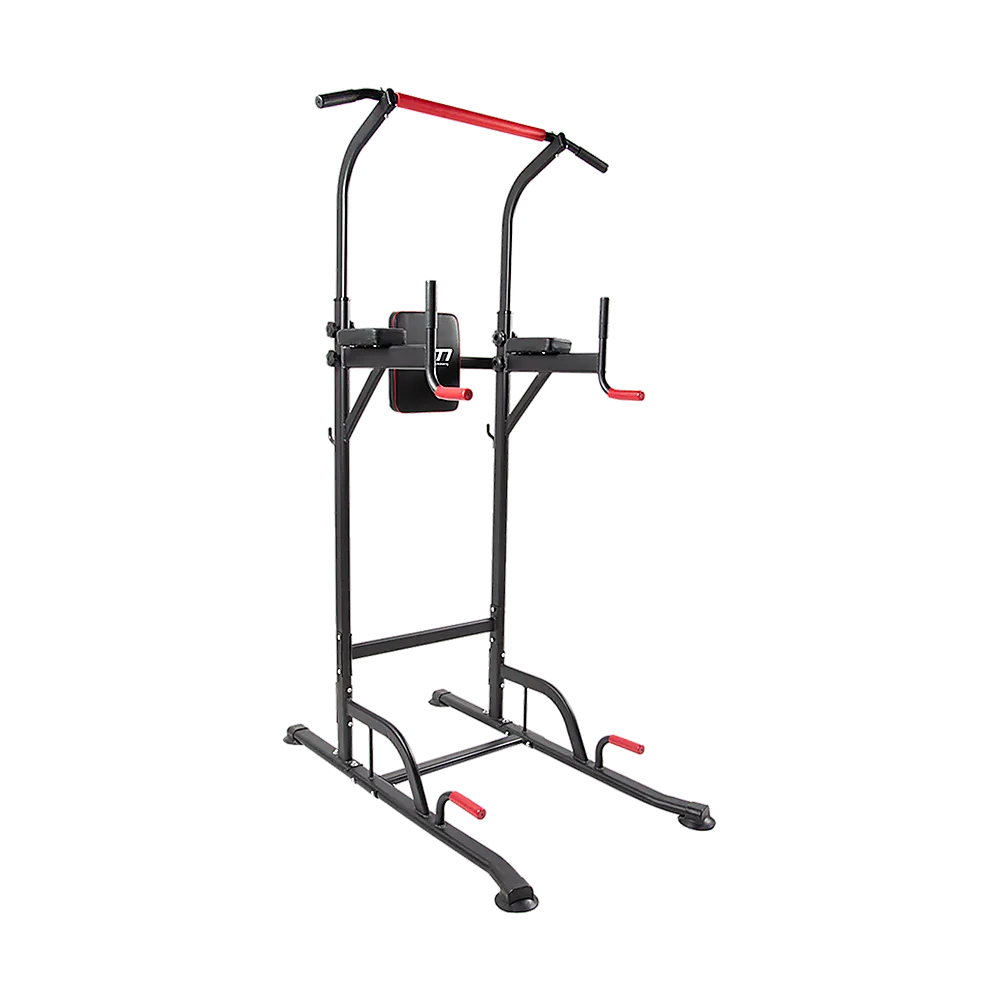 Power Tower Chin Up Bar Push Pull Up Knee Raise Weight Bench Gym Station