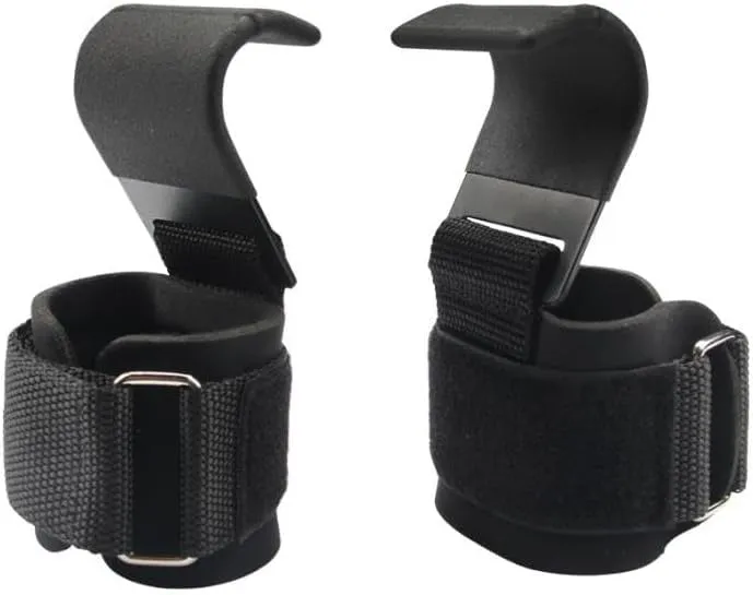 Power Wrist Straps Hand Grip Support for Deadlifts Pull Ups Shrugs Gym Gloves