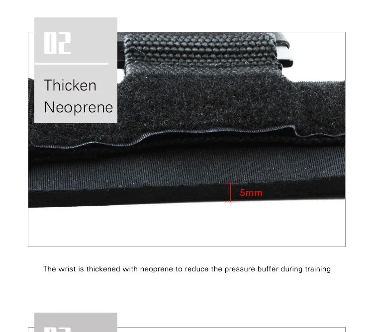 Power Wrist Straps Hand Grip Support for Deadlifts Pull Ups Shrugs Gym Gloves