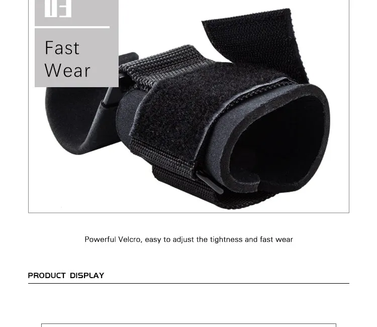 Power Wrist Straps Hand Grip Support for Deadlifts Pull Ups Shrugs Gym Gloves