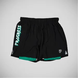 Progress Bengal Hybrid Shorts Black/Green