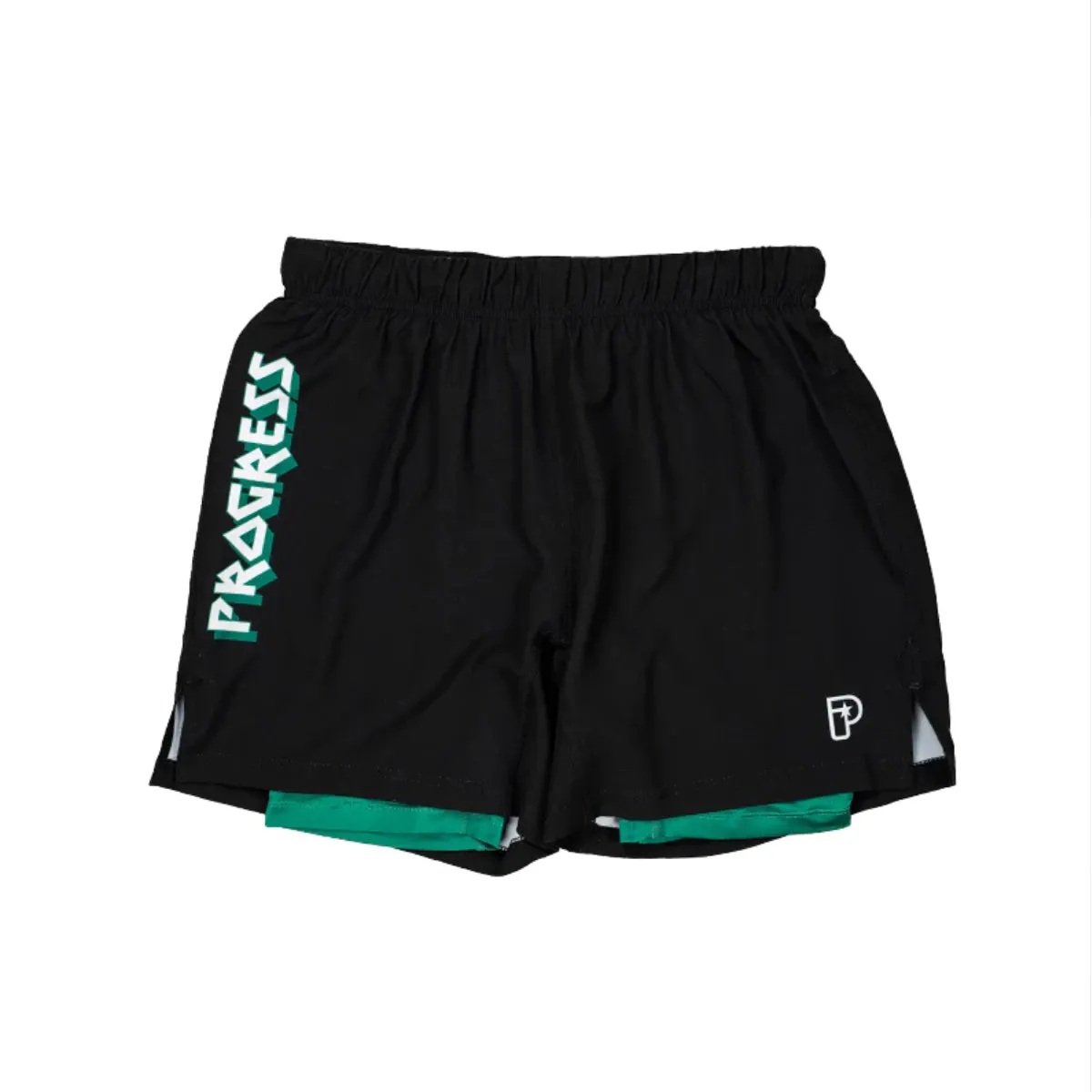 Progress Bengal Hybrid Shorts Black/Green