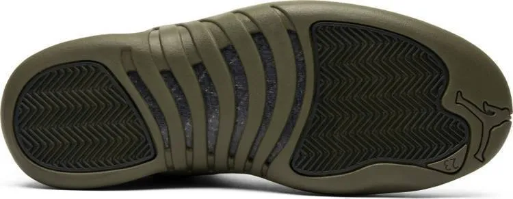 PSNY x Air Jordan 12 Retro 'Milan' Olive Shoes Basketball Men !!! CYBER MONDAY SALE !!!
