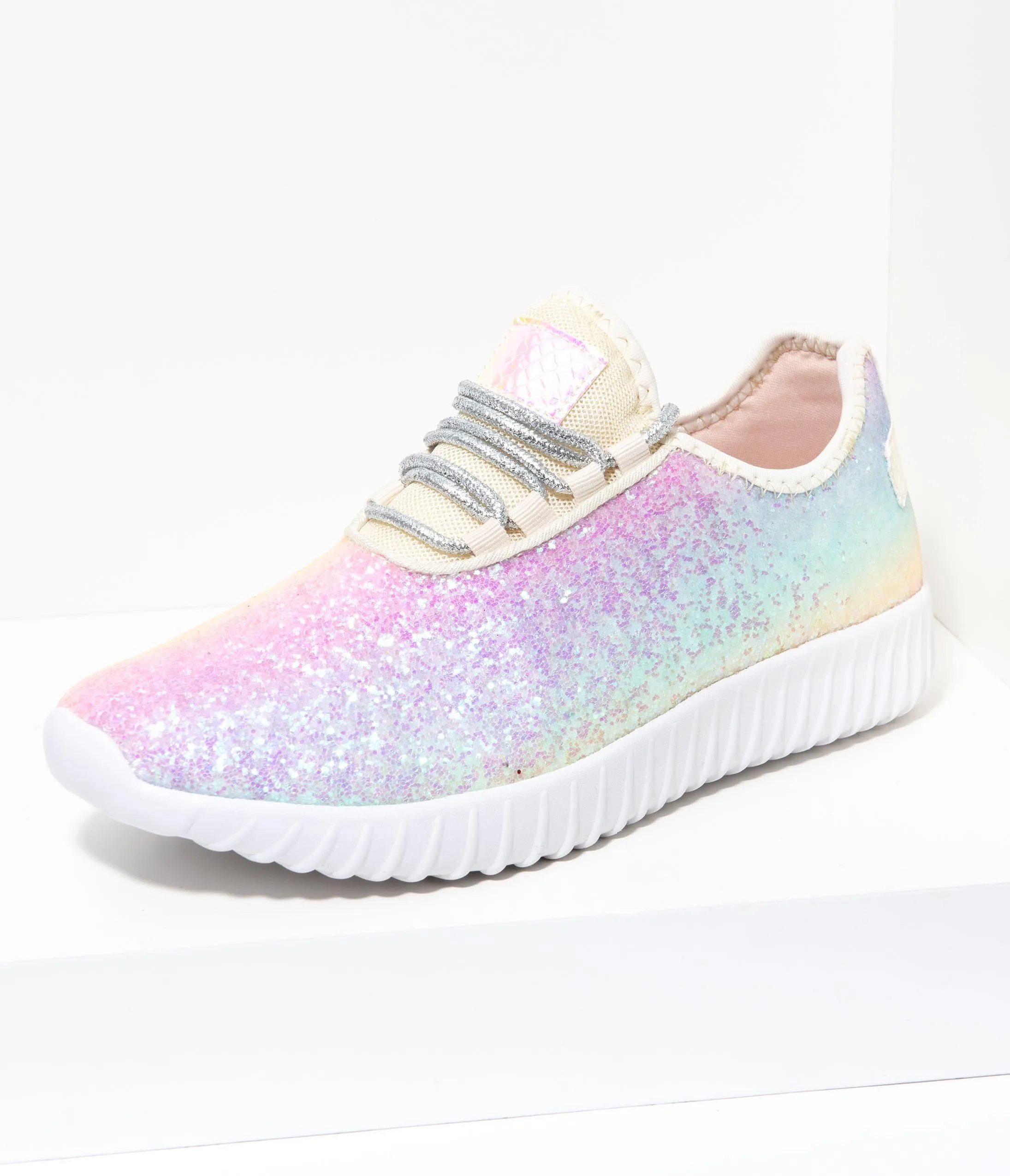 Rainbow Chunky Glitter Sneakers
