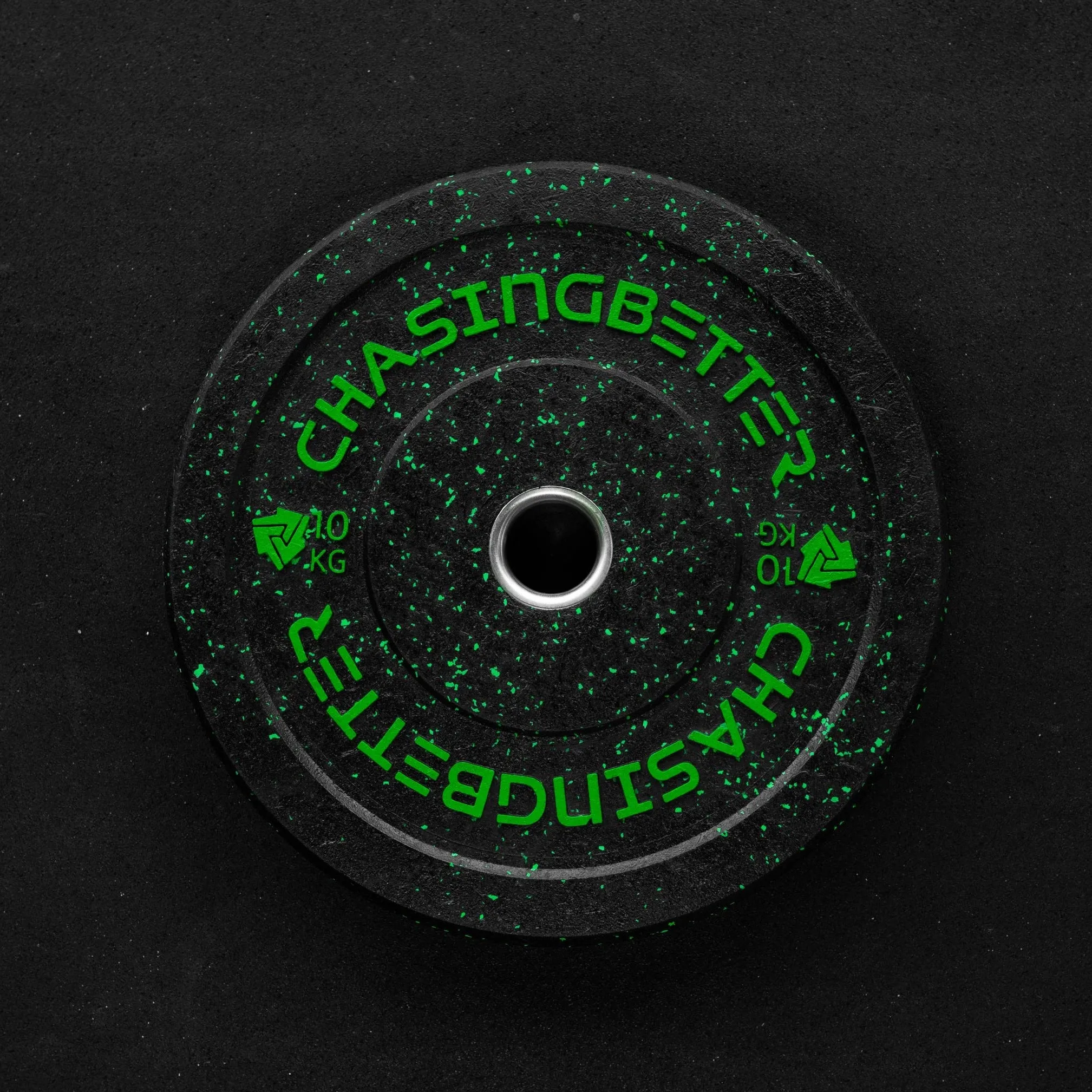Raised Logo Crumb Bumper Plates (Sold in Pairs/Sets) - 5kg-150kg