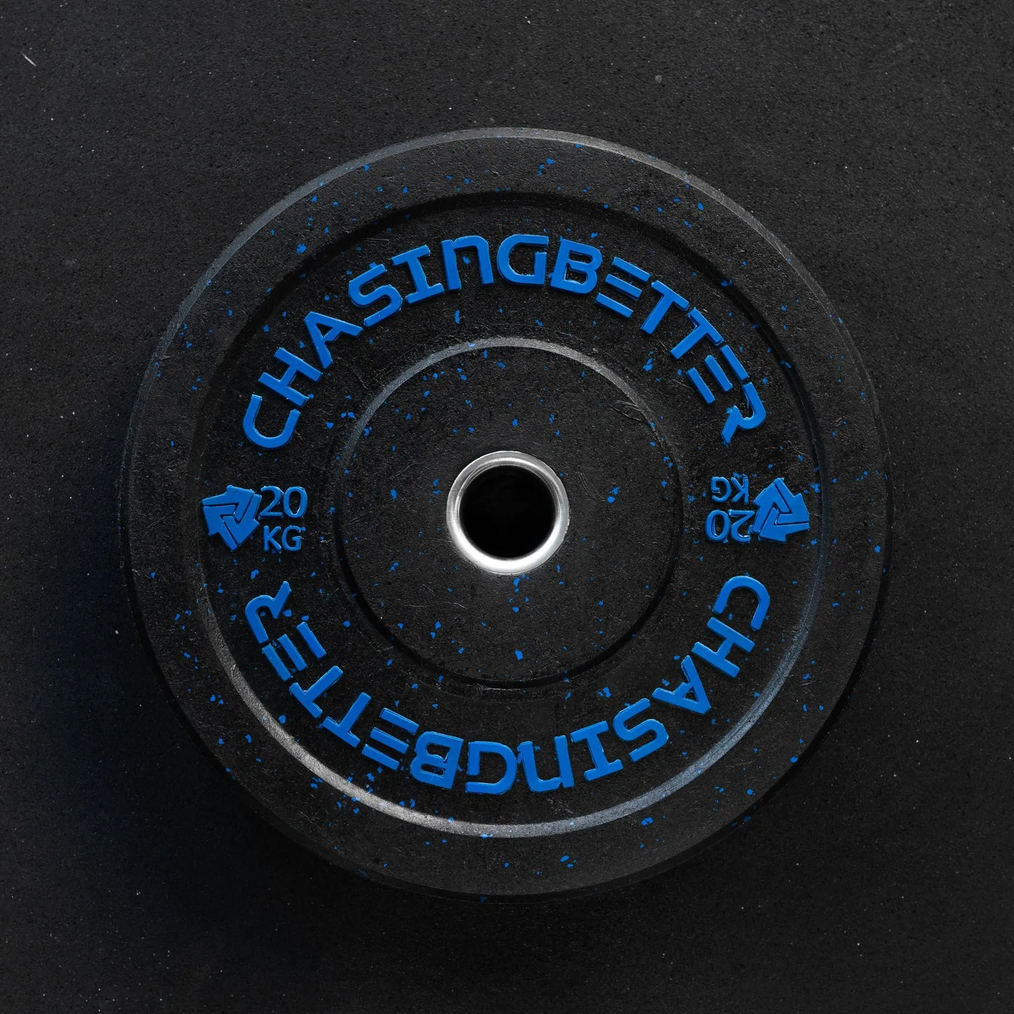 Raised Logo Crumb Bumper Plates (Sold in Pairs/Sets) - 5kg-150kg