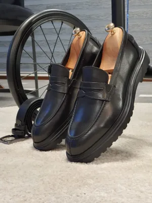 Ralpha Sardinelli Eva Sole Calf Leather Black Shoes