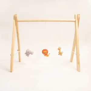 Rocking Potato Baby Activity Play gym- Felt Animals