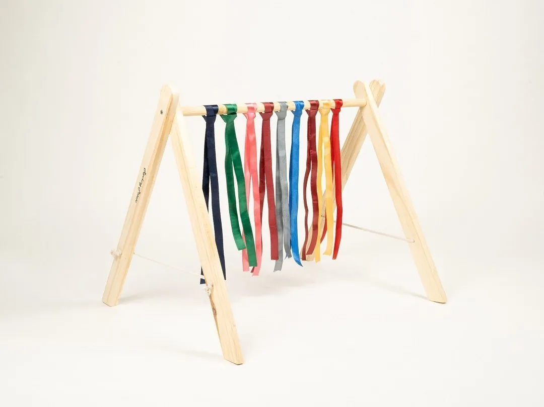 Rocking Potato Baby Activity Play gym- Ribbons