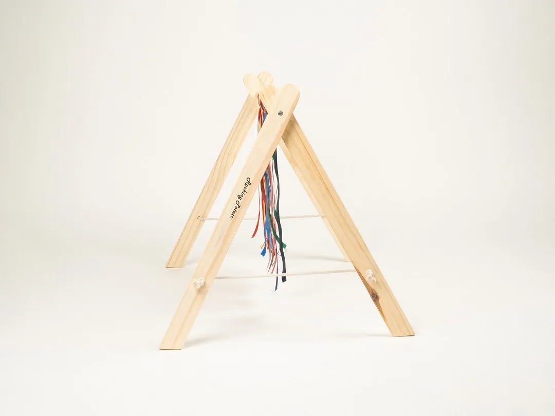 Rocking Potato Baby Activity Play gym- Ribbons