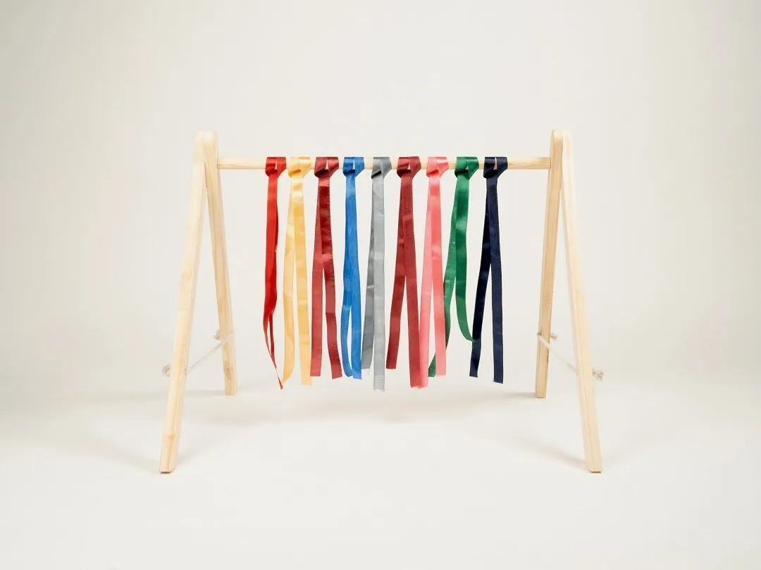Rocking Potato Baby Activity Play gym- Ribbons