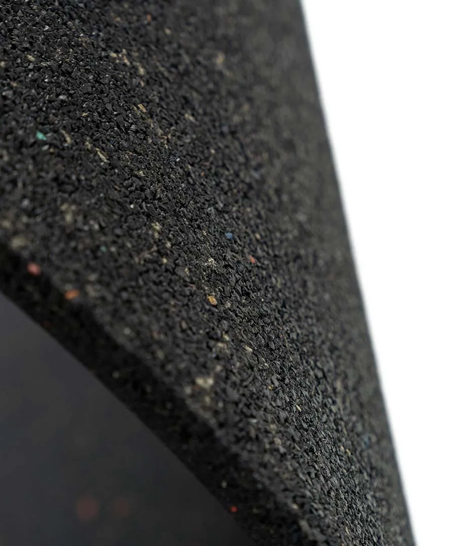 Rubber Gym Flooring - Red Fleck - 15mm Gym Mats