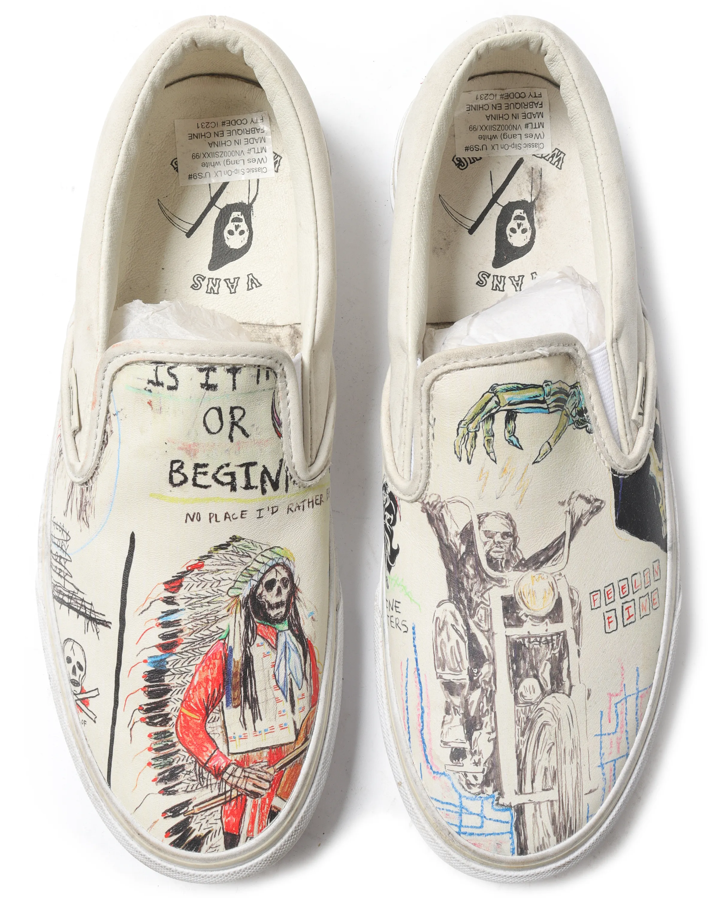 Sample Leather Wes Lang Slip-On