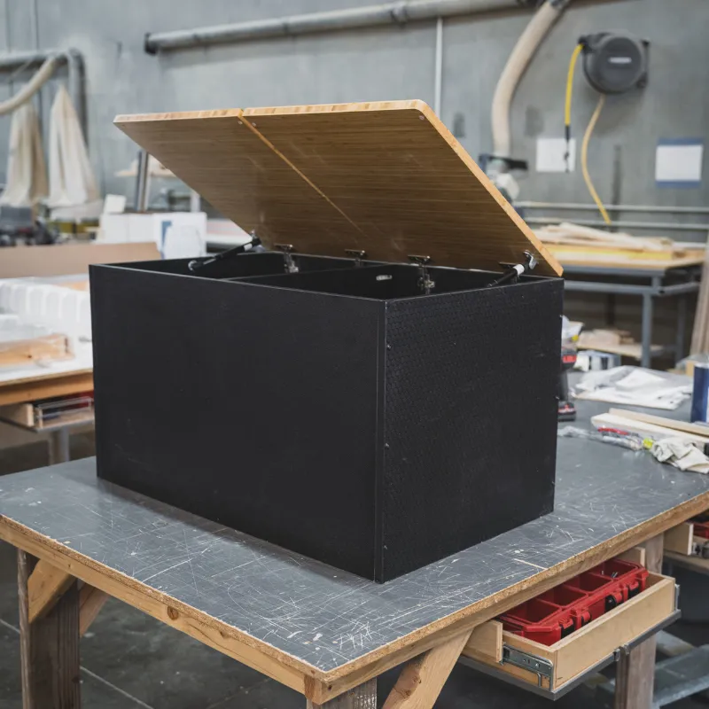 Serg Supply Transit Van Stealth Bench Cabinet