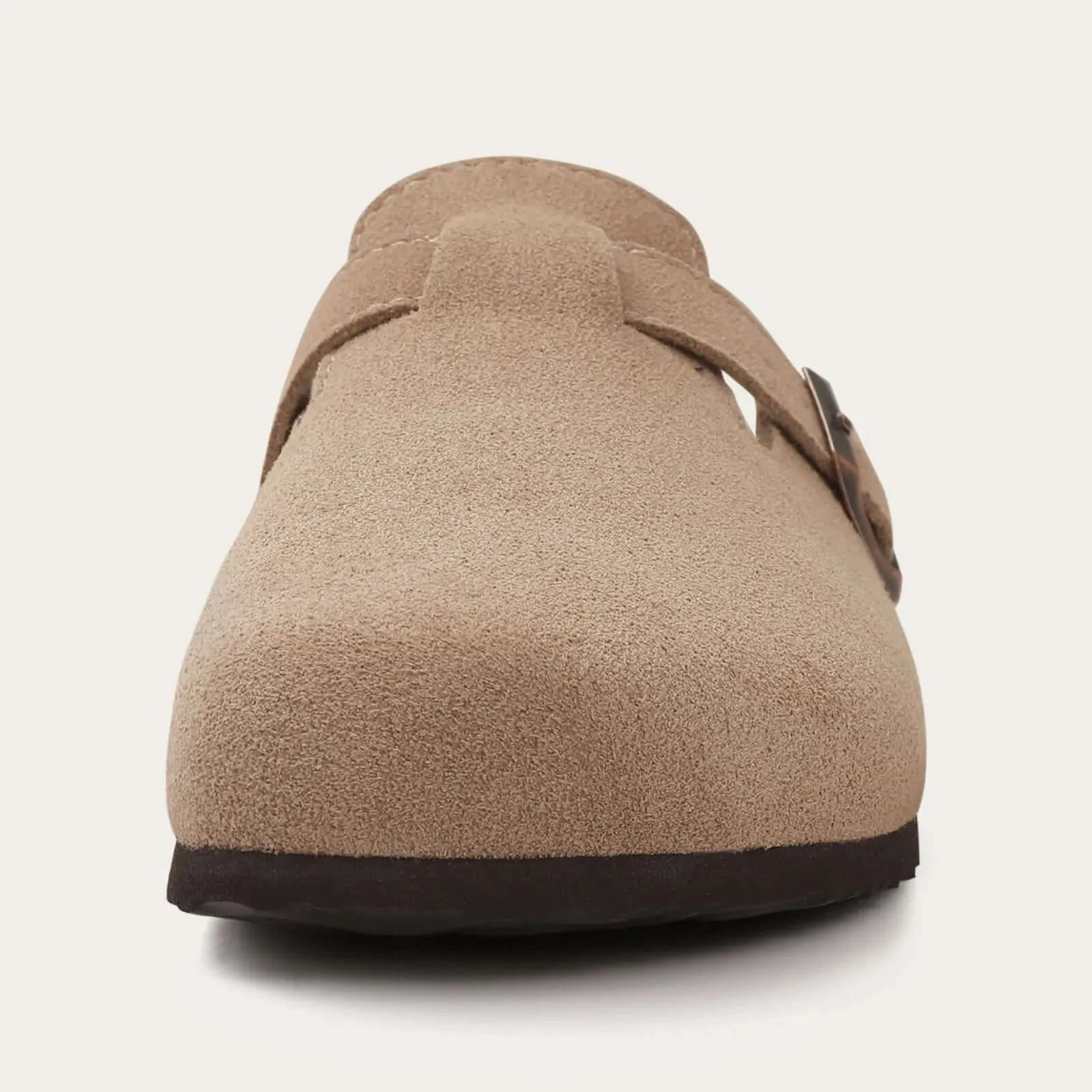 Shevalues Classic Cork Clogs Slippers Women Men Soft Footbed Suede