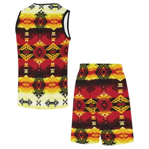 Sovereign Nation Fire Basketball Uniform