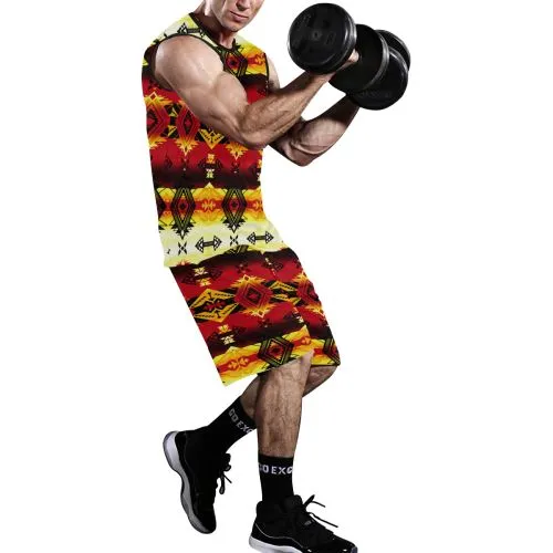 Sovereign Nation Fire Basketball Uniform