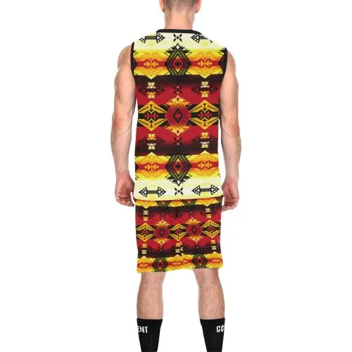 Sovereign Nation Fire Basketball Uniform