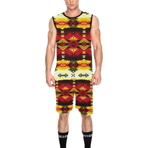 Sovereign Nation Fire Basketball Uniform