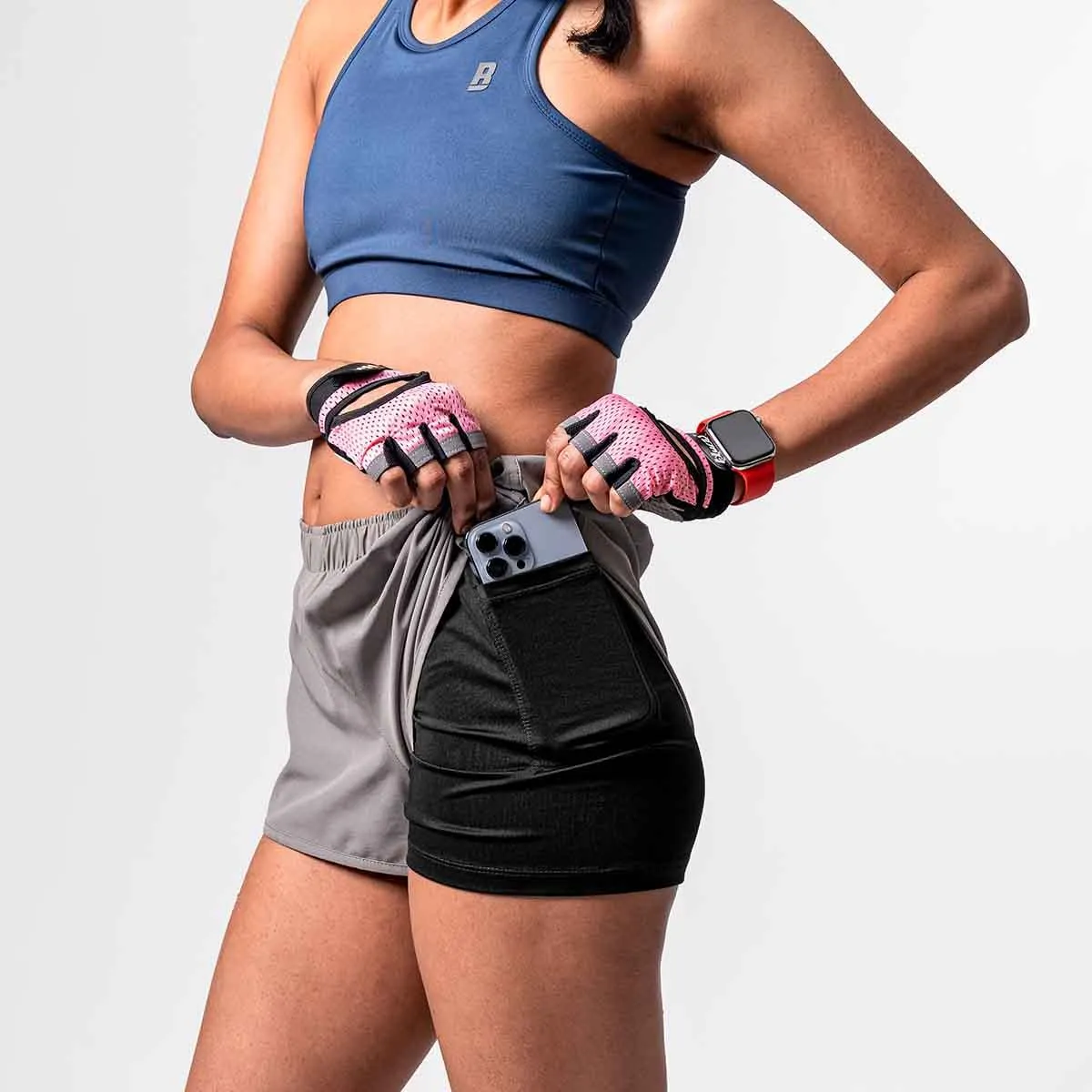 Speed Racer Shorts - Foggy Grey